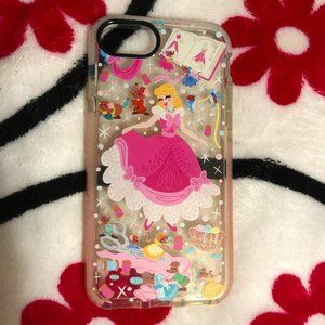 Gorgeous Clear Cinderella Pink Dress iPhone 8 case